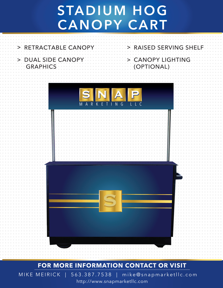 The Stadium Hog Canopy Cart